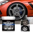 thumbnail image 6 of Teissuly Tire Black Gloss Paste Tire Bright Coating Paste Wax Tire Polish Gloss Cleaner Wax Protecting Car Motorcycle Tires, 6 of 9