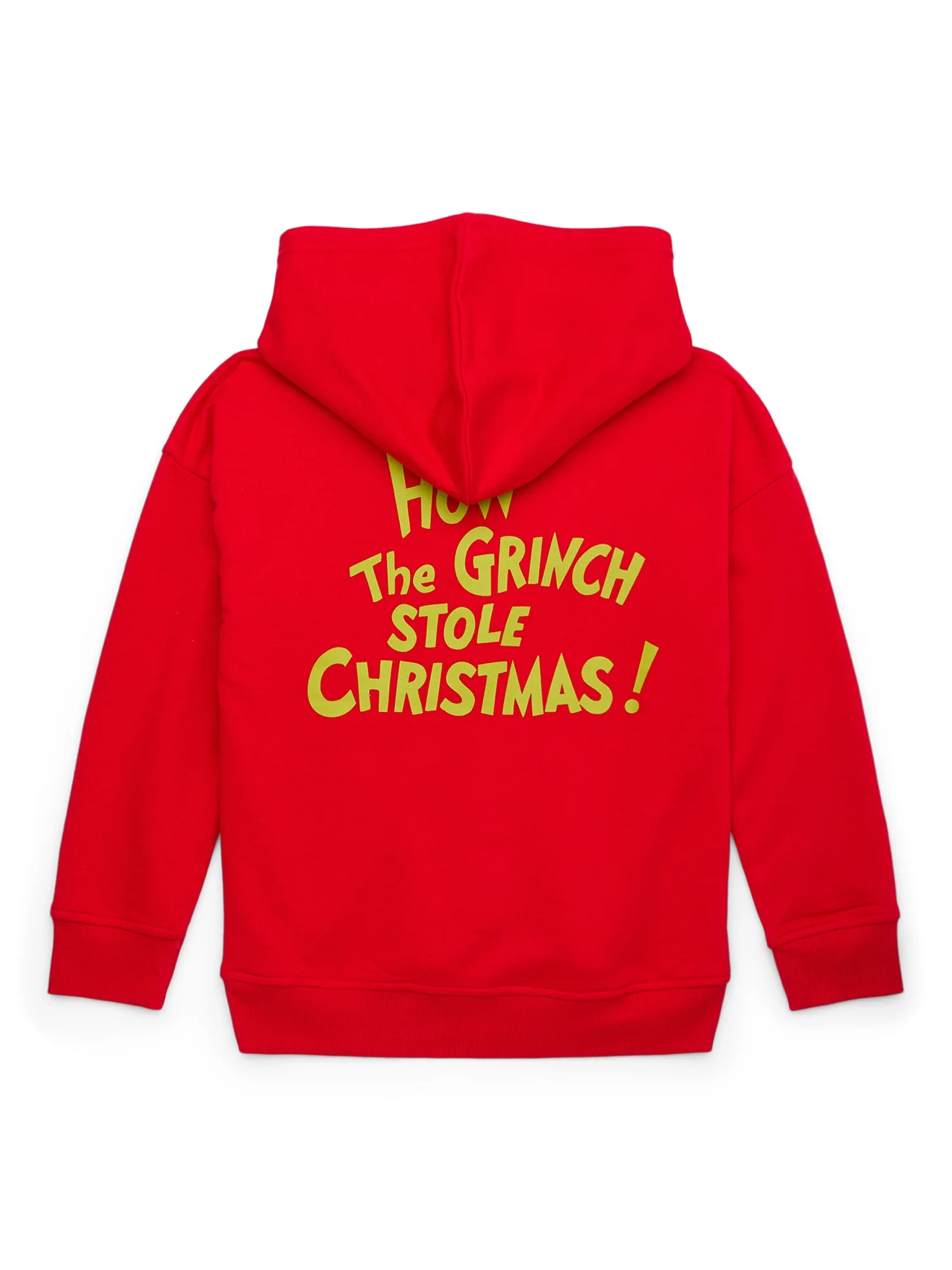 The Grinch Boys’ Pullover Hoodie with Long Sleeves, Sizes 4-18