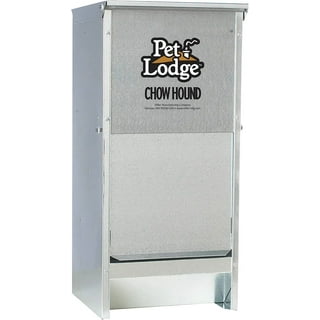 Heavy duty automatic outlet dog feeder