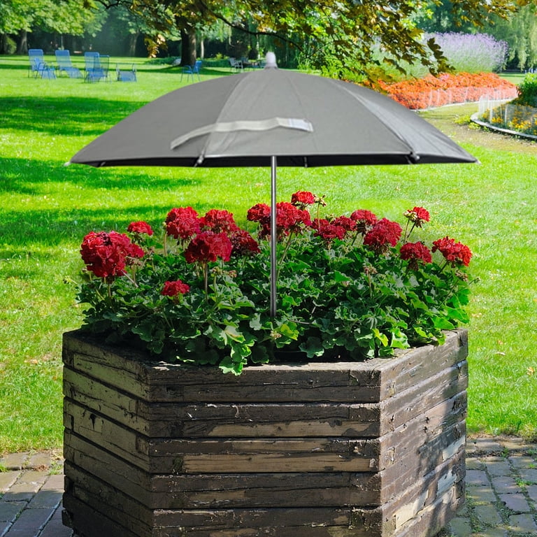 adjustable umbrella patio garden su Treasure 13' Octagon AKZP Cantilever with Bronze Frame Push button tilt means you can freely adjust the angle with a locking tilt joint 10 ft Outdoor Patio Umbrella
