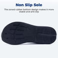 thumbnail image 6 of NRNHI Men's Wide Walking Shoes Arch Support Running Tennis Sneakers Orthotic Cushioning Shoes for Plantar Fasciitis Pain Relief BlackGrey 10.5, 6 of 6