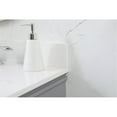 thumbnail image 5 of Elegant Decor Bennett 32" MDF Single Bathroom Vanity with Backsplash in Gray, 5 of 8