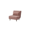 thumbnail image 5 of A&D Home Tustin Polyester Convertible Futon Chair, Velvet Pink Blush, 5 of 6