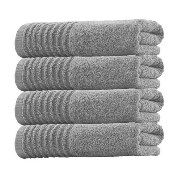 YFTDEY Facial Towel Set Soft Absorbent Polyester Cloths for Washing Face, Bathing, and Hair Drying - 4 Pack of High-Quality, Easy-Clean Towels