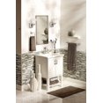 thumbnail image 4 of Moen YB5124NL Voss Collection 24-Inch Bathroom Towel Bar, Polished Nickel, 4 of 9