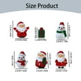 Black and Friday Deal 2024!Miniature Santa Figurines Desktop