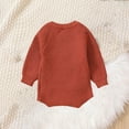 thumbnail image 4 of Chbgutlmr Newborn Baby Clothes Boy Girl Long Sleeve Knit Sweater Rompers Toddler Warm Crewneck Onesie, 4 of 5