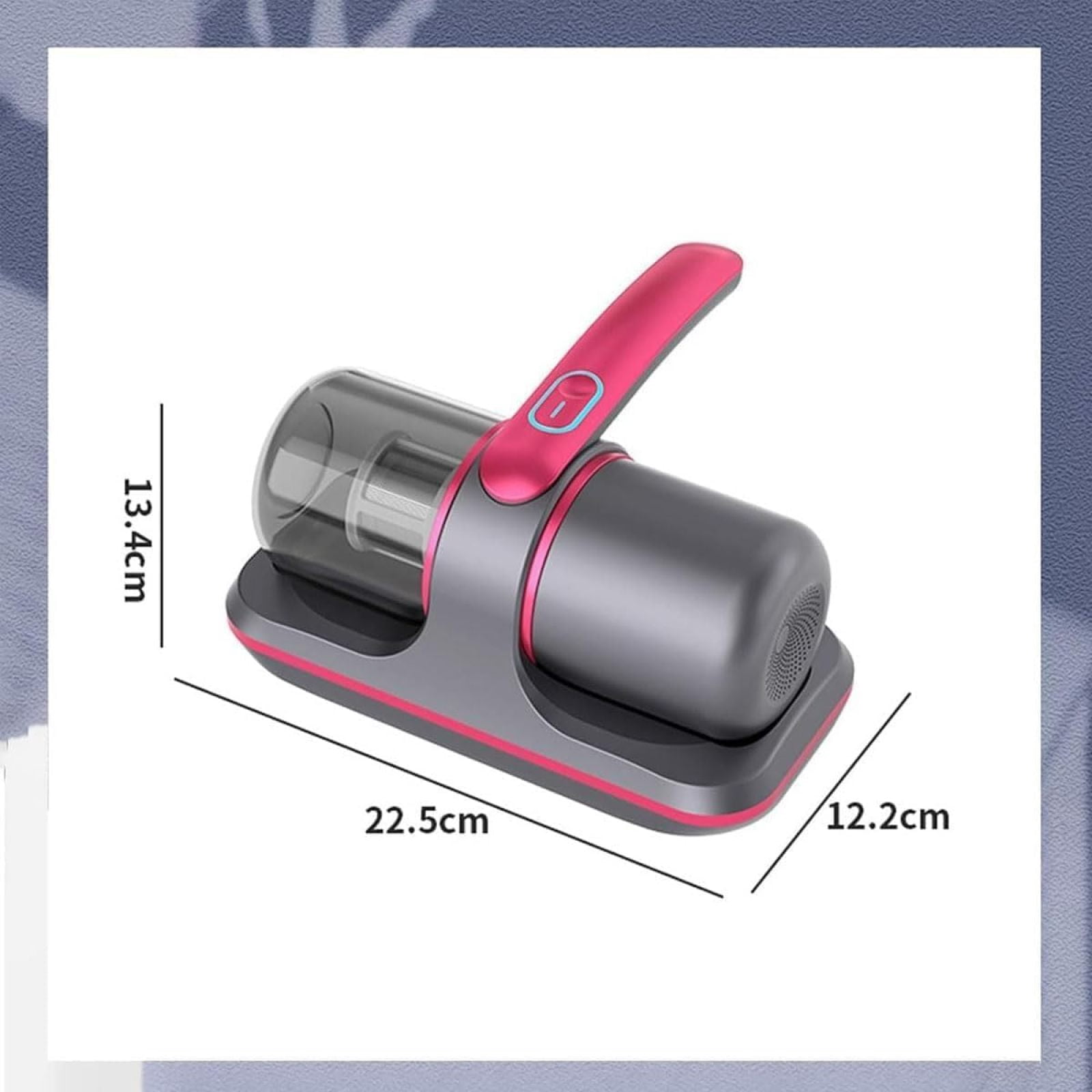 SQDWYGUO 2024 PureSleepy Vacuum, Bed Vacuum Cleaner Mattress Vacuum, Pure Sleepy Bed Vacuum, Handheld Cordless Vacuum Cleaner, Deep Cleaning Mattress Corded/Sofas/Pet Hair/Carpets,Gray