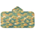 thumbnail image 5 of Yayeee Kids Hooded Towel with Hand Pockets Beach Soft Absorbent Bath Wrap 50 x 23.5 inch, Whimsical Dinosaur Pattern, 5 of 5