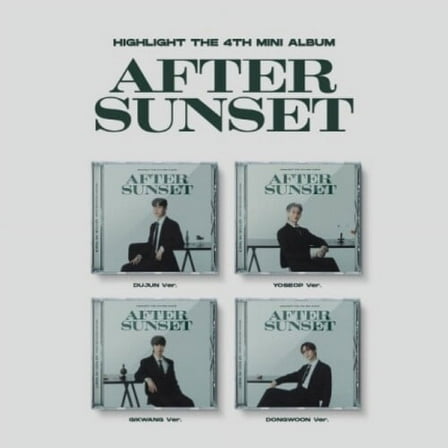 High Light - After Sunset - Jewel Case Version - incl. 12pg Booklet, Poster   Photocard - CD