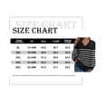 thumbnail image 3 of CASSIE LIZ Plus Size Sweaters Long Sleeve Womens Sweatshirts Fall V Neck Tops Fashion Knit Collar Shirts Loose Fit Lapel Pullovers Winter Casual Dressy Solid/Striped (XL-5XL), 3 of 3