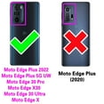 thumbnail image 2 of Asuwish Phone Case for Motorola Edge+ Plus 2022/Edge X30/30 Pro Hybrid Rugged Shockproof Hard Protective Drop Proof Full Body Heavy Duty Mobile Cell Cover Moto Edge + 5G UW Women Men Purple, 2 of 6