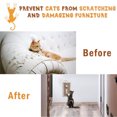 thumbnail image 3 of Rascador de pared para gatos, almohadilla rascadora vertical para gatos montada en el piso o la pared para gatos de interior, adultos o gatitos, protector de muebles de pared para gatos, 3 of 7