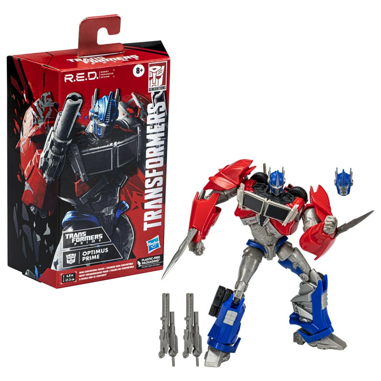Red hotsell transformer toy