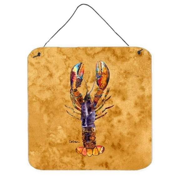 Lobster Aluminium Metal Wall Or Door Hanging Prints