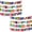47.6FT, variant on BBilaBu 2 Pack World Soccer Cup String Flags,48 Participating Countries Bunting Banner,Double Sided Football Decorations for Backyard, Room, School, Bar, Street
