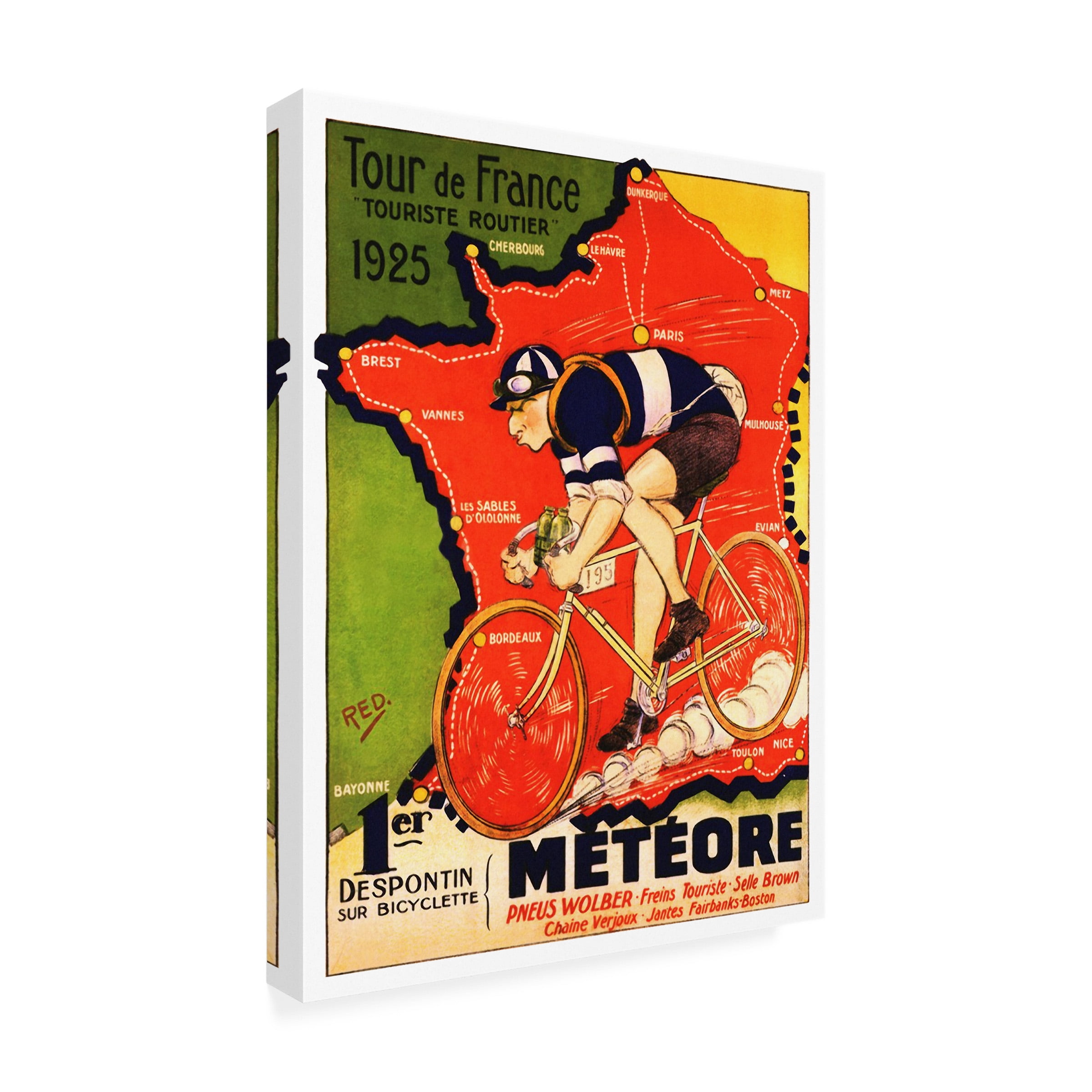 Trademark Fine Art 'Travel 299' Canvas Art by Vintage Lavoie