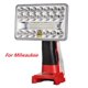thumbnail image 1 of Makita DEWALT Para para Artesano Negro decker Milwaukee Bosch Linterna LED de 5 Pulgadas 2000 Lúmenes 18V para Interiores y Exteriores Foco con Luz de Trabajo USB, 1 of 16