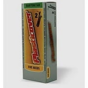 Plasticover by D'Addario Baritone Sax Reeds, Strength 2.5, 5-pack