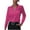 Hot Pink, variant on Women's Blouse Satin Silk Shirts Casual Long Sleeve Dressy Business Work Tunic Top Button down Shirts for Women（White,Medium)