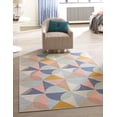 thumbnail image 1 of Rugs.com Lotus Collection Rug – 9' x 12' Multi Low Rug Perfect For Living Rooms, Large Dining Rooms, Open Floorplans, 1 of 9