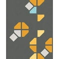 thumbnail image 2 of Vess, June Erica 20x24 White Modern Wood Framed Museum Art Print Titled - Traffic Jam IV, 2 of 4