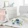 thumbnail image 4 of Watercolor Floral Navy Pink Rose Storage Fabric Toy Box by Sweet Jojo Designs, 4 of 4