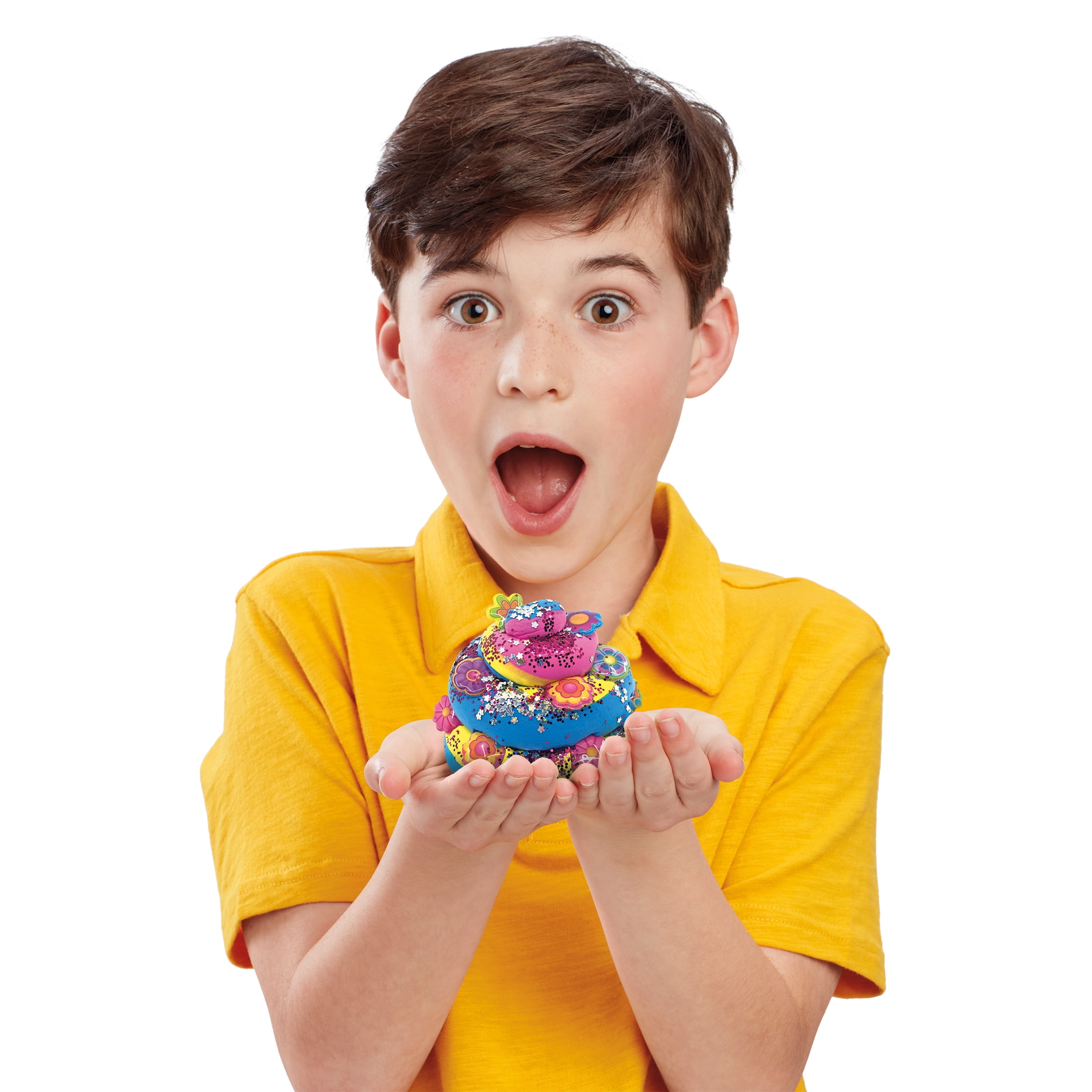 Cra-Z-Art Cra-Z-Slimy Flower Power Tie Dye Multicolor Slime with
