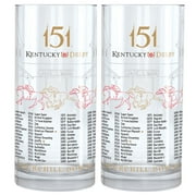 151st Kentucky Derby 12 oz. Mint Julep Glasses Two Pack