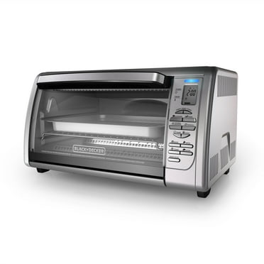 BLACK DECKER Countertop Convection Toaster Oven, Stainless Steel, CTO6335S