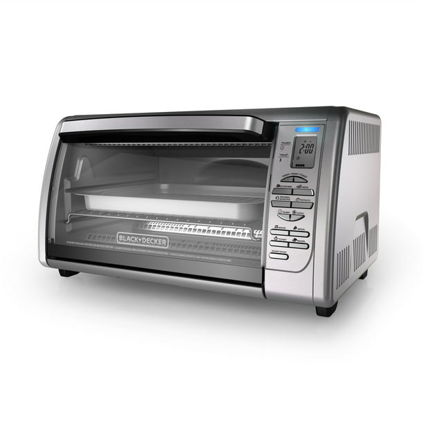 Black Decker Countertop Convection Toaster Oven Stainless Steel
