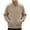 Khaki, variant on StSilkitty Zip up Jacket for Men Long Sleeve Stand Collar Jacket Coat Fall Lightweight Fashion Clothing with Pockets