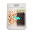 thumbnail image 2 of 2.5L Electric Food Waste Composter, White Kitchen Compost Bin with 500W Heated Grinding and Drying, 35W Motor for Quiet Operation, Converts Scraps to Fertilizer for Home Use 120V, 2 of 12