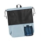 thumbnail image 3 of Mochila de malla con cordón, informal, para playa, de viaje Azul, 3 of 9