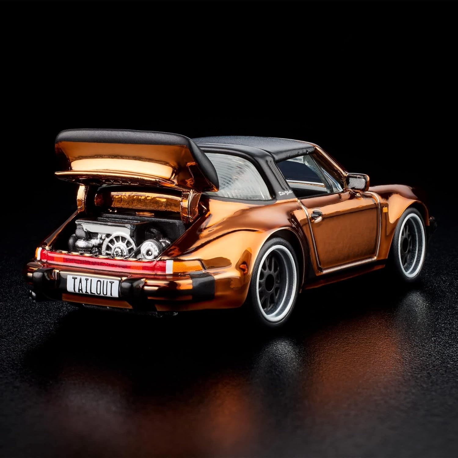 Hot Wheels RLC Exclusive 1988 Porsche 911 Targa Turbo 1:64 Die-Cast Car | Spectraflame Brown