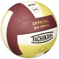 thumbnail image 1 of Balón de Voleibol Tachikara Sensi-Tec Cardinal White Vegas Gold de Alto Rendimiento, 1 of 3