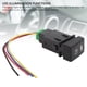 thumbnail image 4 of Interruptor de Pulsació de 4 de 12v, Interruptor de Botón de Luz AntiniBla Configuración Fácil Conexión ABS para DRL, 4 of 7