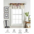 Bohemian Curtain Valances for Window, Farmhouse Window Valance Curtains