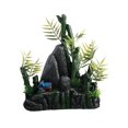 thumbnail image 2 of GROWTH TANK Aquarium Decoration Hideaway Tree Artificial Mountain View Landscape Decoration, 2 of 9