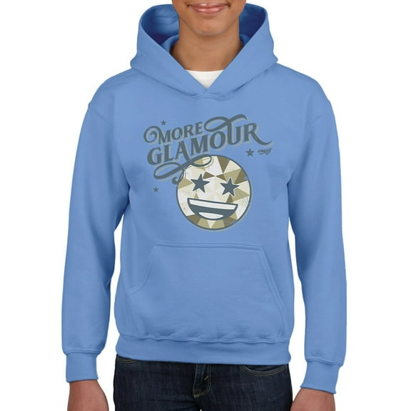 More Glamour - Starry Sparkle Retro Emoji Graphic Youth's Hoodie