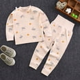 thumbnail image 2 of masbird Baby Toddler Kids Viscose from Bamboo Pajamas Set Soft Pjs 2pcs Fall Winter Sleepwear 6-12 Months 12-24 Months 2t 3t 4t 5t 6t 7t 8t 9t Children(Light Pink,2-3 Y), 2 of 4