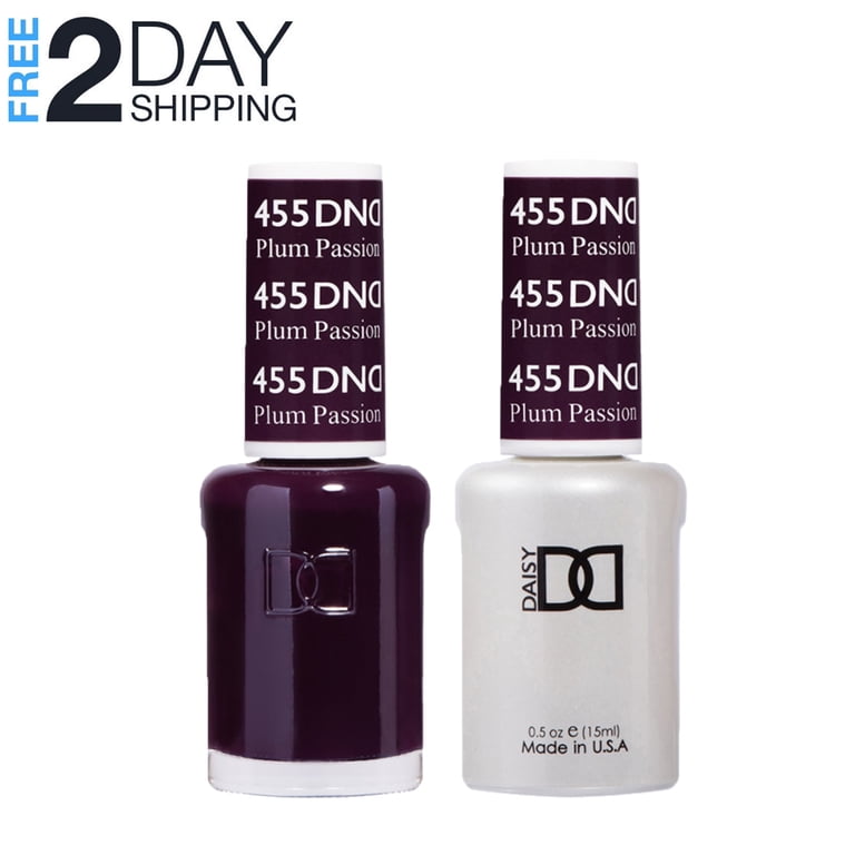 DND Gel Nail Polish & Nail Lacquer Set Soak Off Duo Set - #455