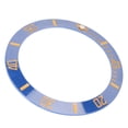 thumbnail image 1 of Ceramic Watch Bezels Insert, Watch Bezels Insert  40mm Diameter Beautiful Luminous Clear Scale  For Perfect Fitment For Watchmakers White Character Black Back,Gold Character Black, 1 of 8