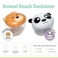 thumbnail image 3 of Melii Animal Snack Container 2 pack for Toddlers, Kids and Adults, 3 of 7