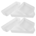 thumbnail image 2 of LNGOOR Clear Plastic Drawer Organizer Bins - 6pcs, 2 of 5