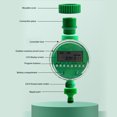 thumbnail image 3 of Garden Sprinkler Timer, Watering Timer Energy Saving Programmable LCD Display Automatic  For Yard, 3 of 8