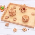 thumbnail image 4 of SHINYPASING 1Pack Sorting Trays Storage Container Light Brown Choice for Teaching Aids, 4 of 8