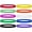 Assorted, variant on GOGO 100 Pcs Thin Silicone Wristbands for Adults, 1/5" Wide Rubber Bracelets - White Black Grey