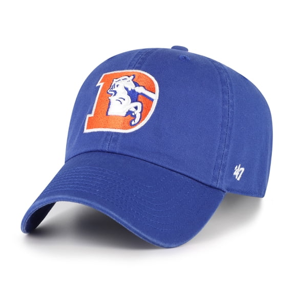 Men's '47 Royal Denver Broncos Clean Up Adjustable Hat