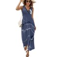 thumbnail image 1 of Marble Vestido Sin Mangas Para Mujer, Traje De, Ropa De Cumpleaños, Verano, 1 of 5